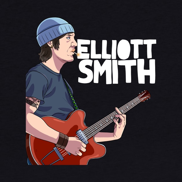 Elliott Smith Art by Noseking